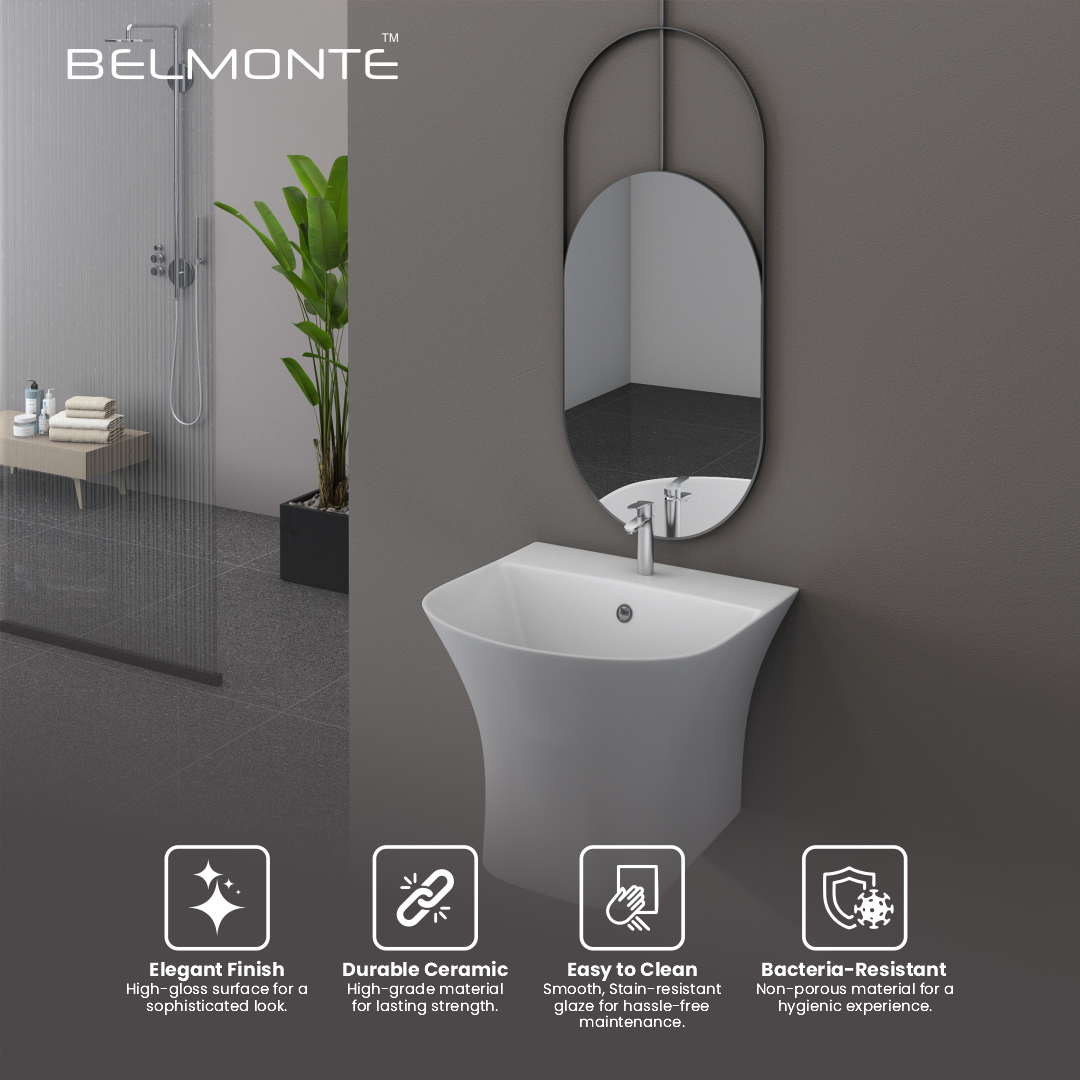 Wall Hung Half Basin (Kubica)