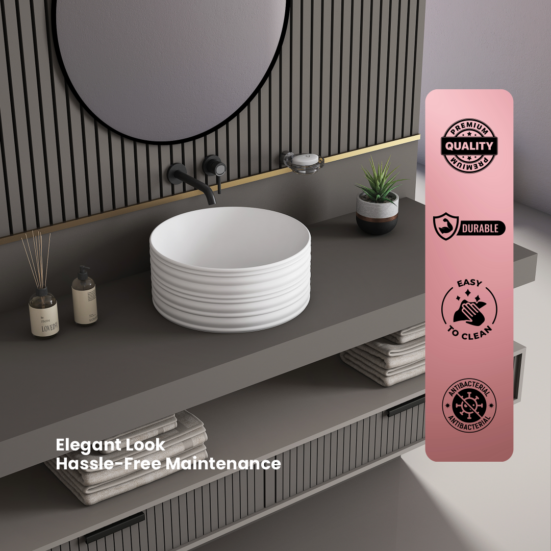 Ceramic Counter Top Basin (Selvo)