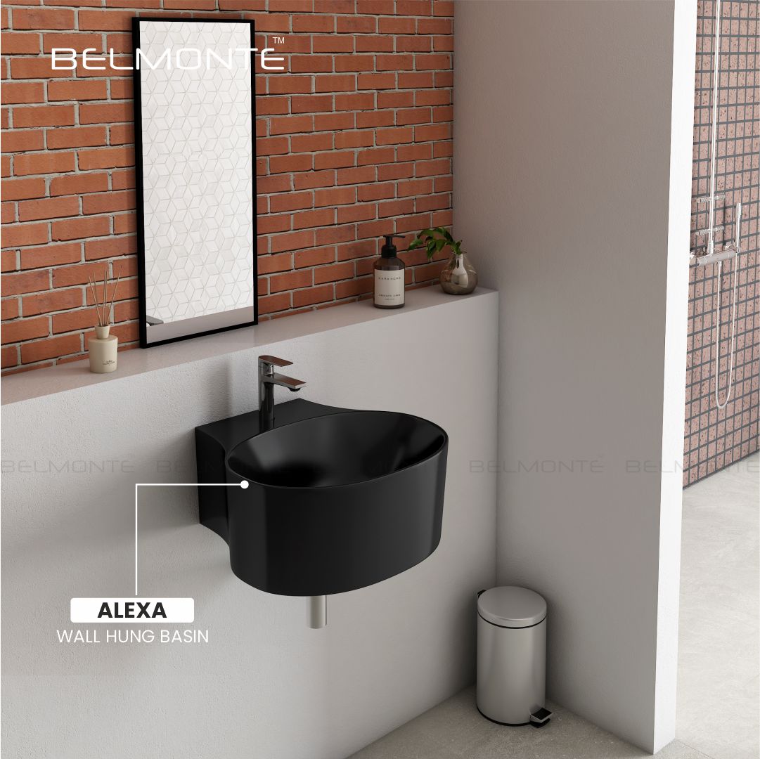 Black Wash Basin Alexa