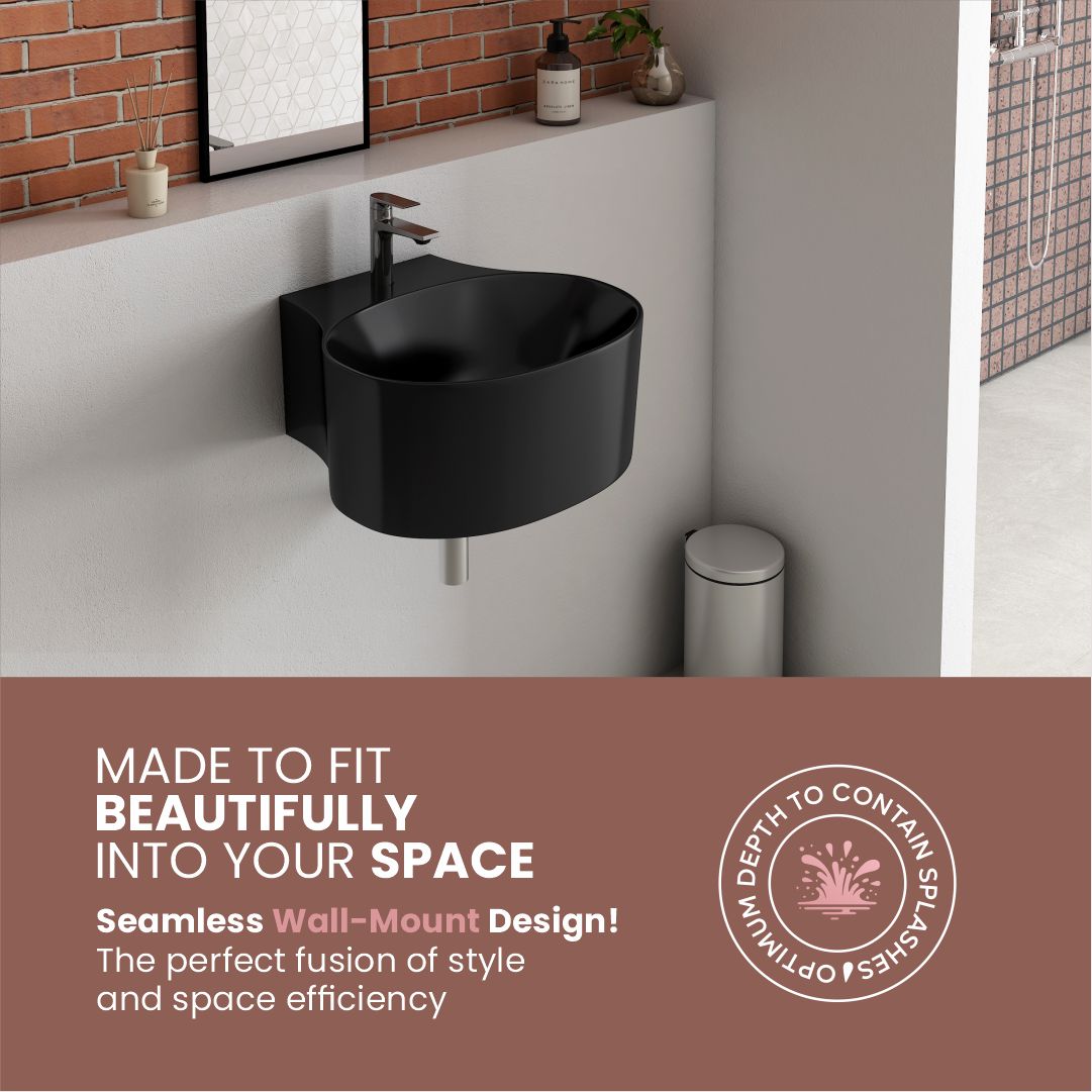 Black Wash Basin Alexa