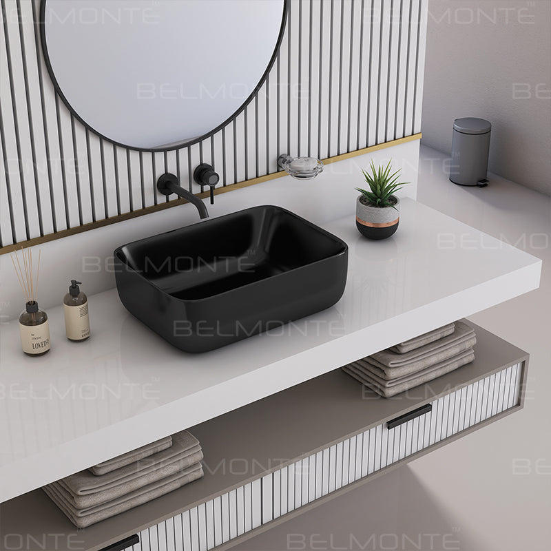 Black Table Top Basin Antila