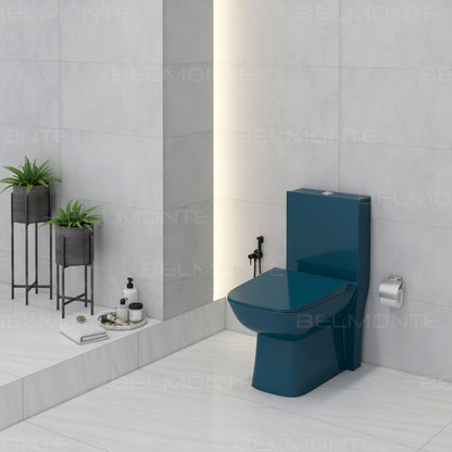 Designer One Piece Water Closet (Athos OP Royal Blue)