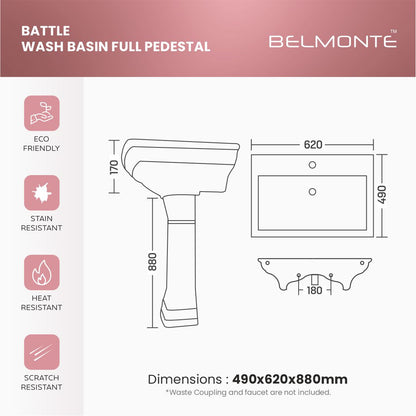 Designer Basin Pedestal Set (Battle Set RB01)