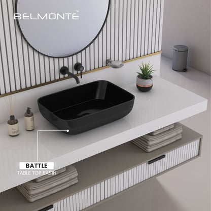 Black Table Top Basin (Battle TT)