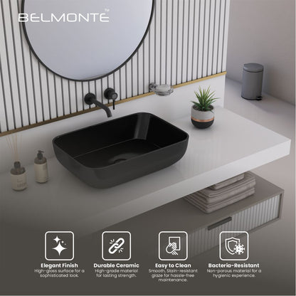 Black Table Top Basin (Battle TT)