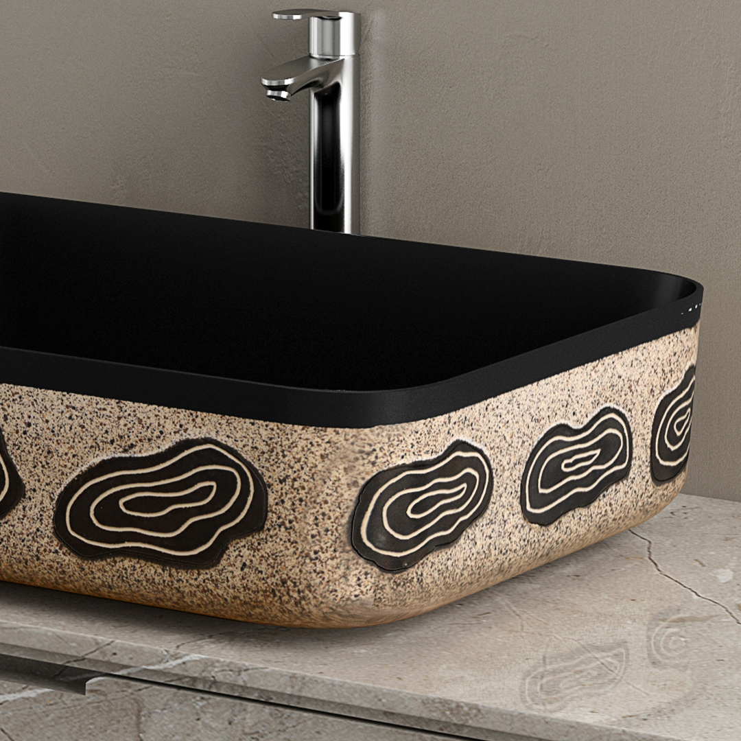 Designer Art Basin (Battle TT MN38)