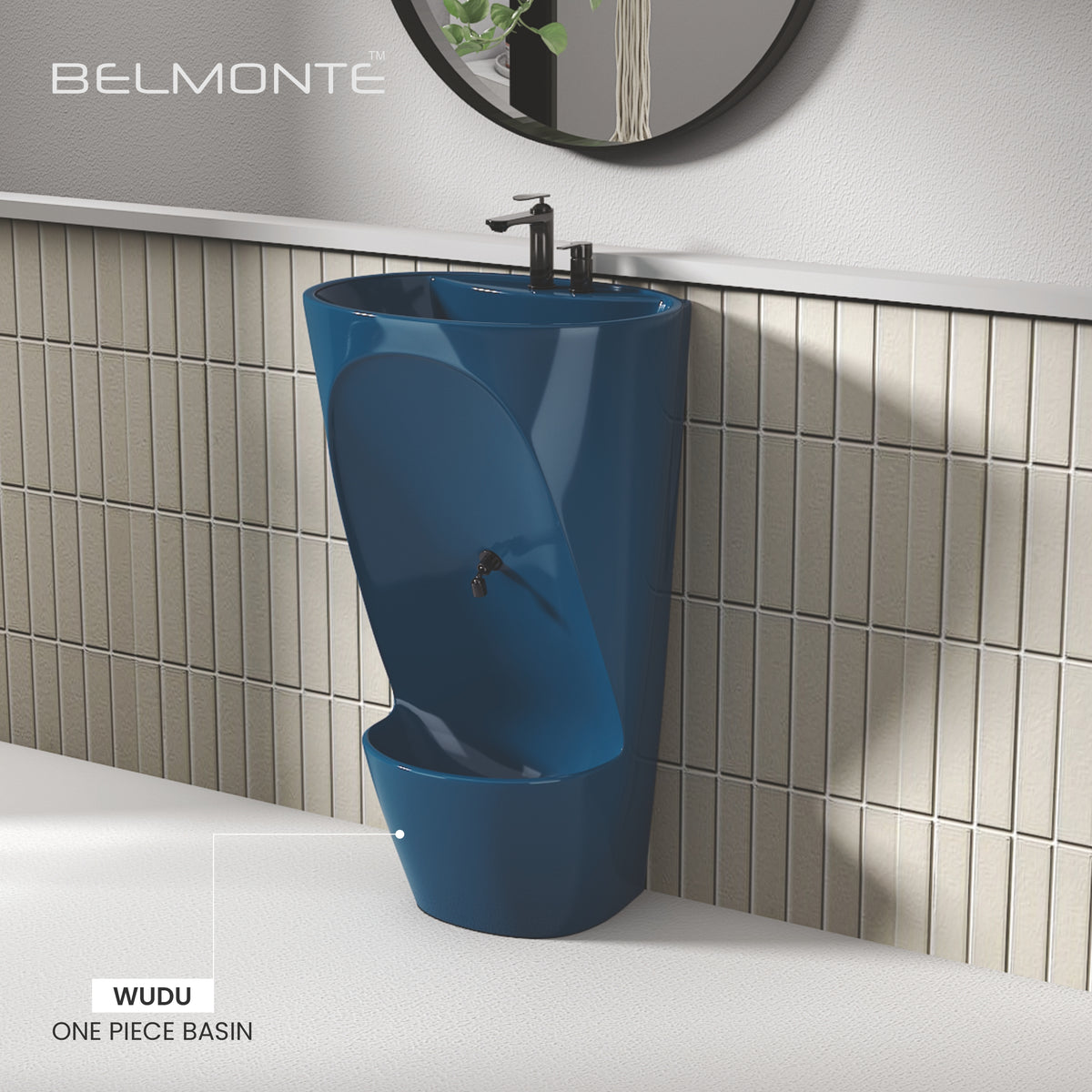 Wudu Basin (Wuzu WB Royal Blue )