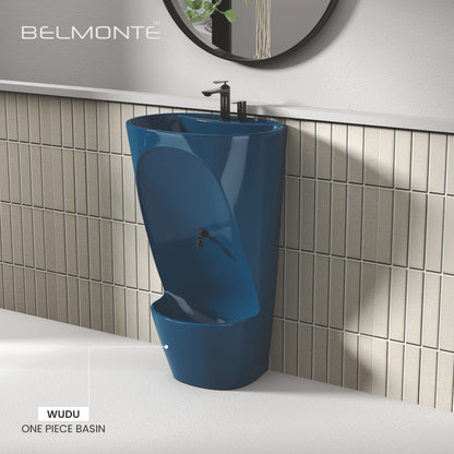Wudu Basin (Wuzu WB Royal Blue )