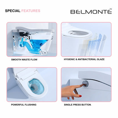 Wall Hung Toilet (Semi Smart)