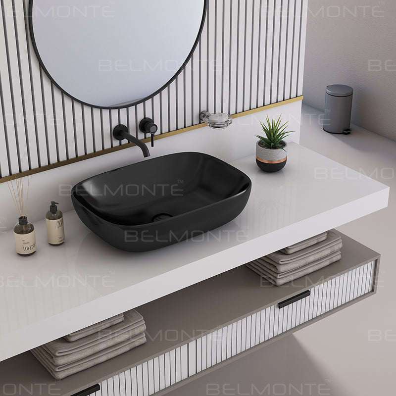 Black Counter Top Basin (Brezza TT)