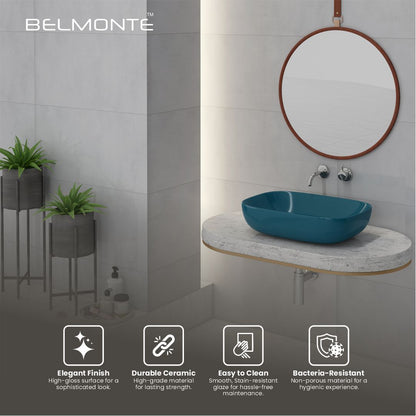 Designer Table Top (Brezza TT Royal Blue)