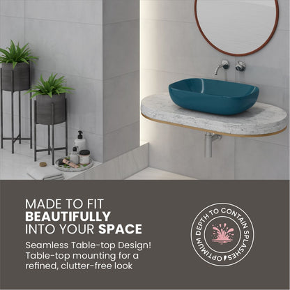 Designer Table Top (Brezza TT Royal Blue)