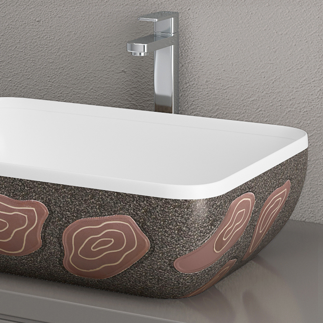 Designer Counter Top Basin (Brezza TT MN02)