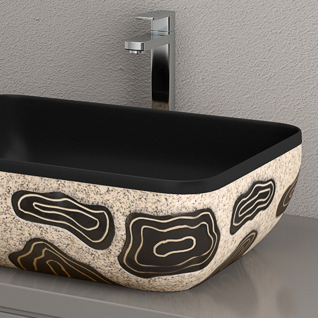 Designer Counter Top Basin (Brezza TT MN38)