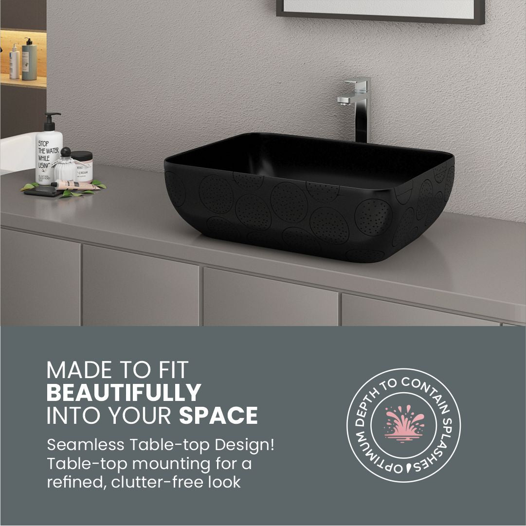 Designer Counter Top Basin (Brezza TT MN10)