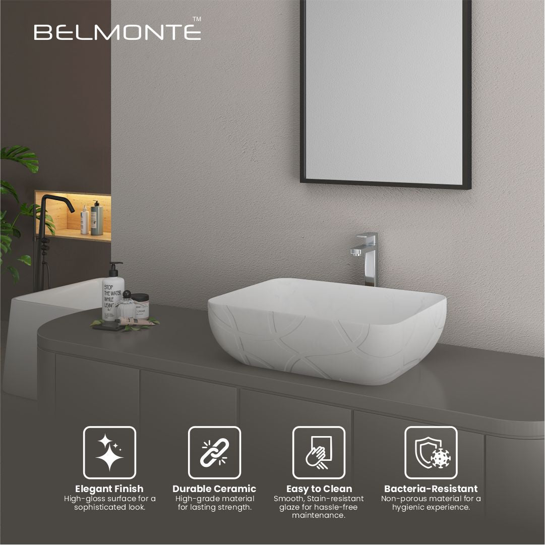 Designer Counter Top Basin (Brezza TT MN13)