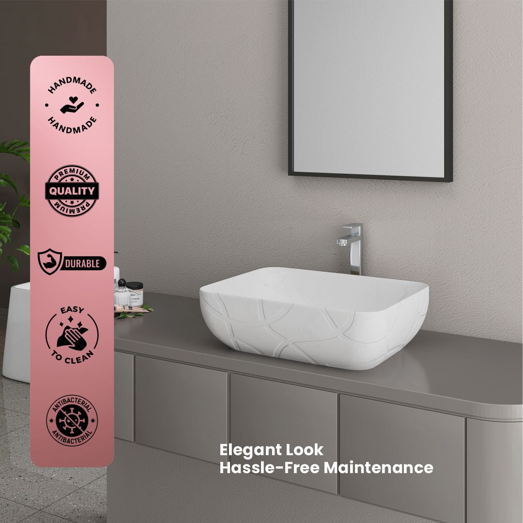 Designer Counter Top Basin (Brezza TT MN13)