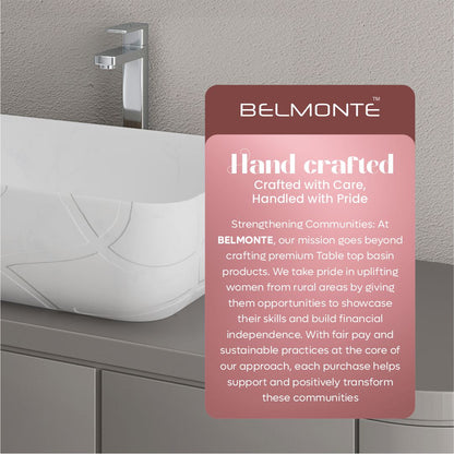 Designer Counter Top Basin (Brezza TT MN13)