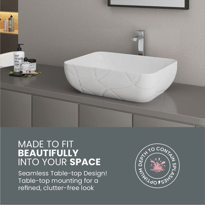 Designer Counter Top Basin (Brezza TT MN13)