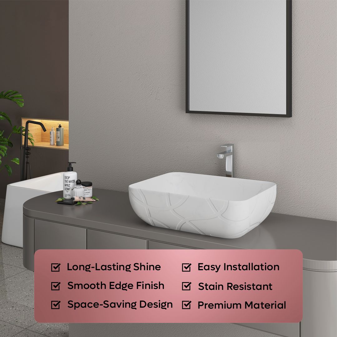 Designer Counter Top Basin (Brezza TT MN13)