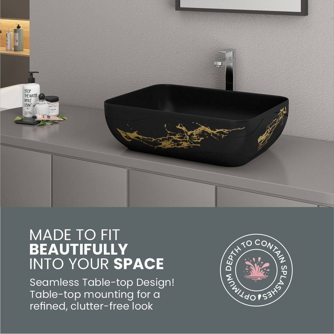 Designer Counter Top Basin (Brezza TT MN14)