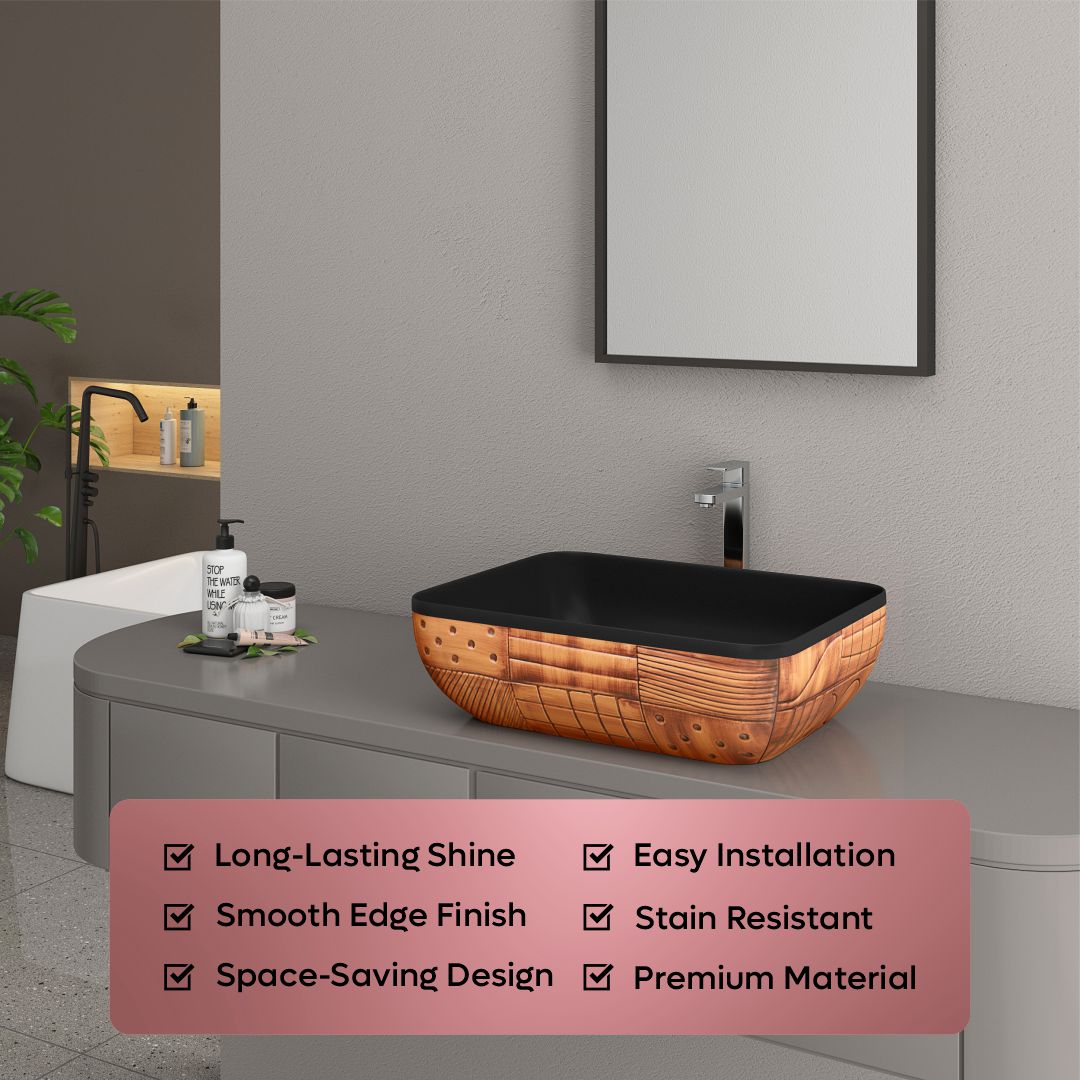 Designer Counter Top Basin (Brezza TT MN16)