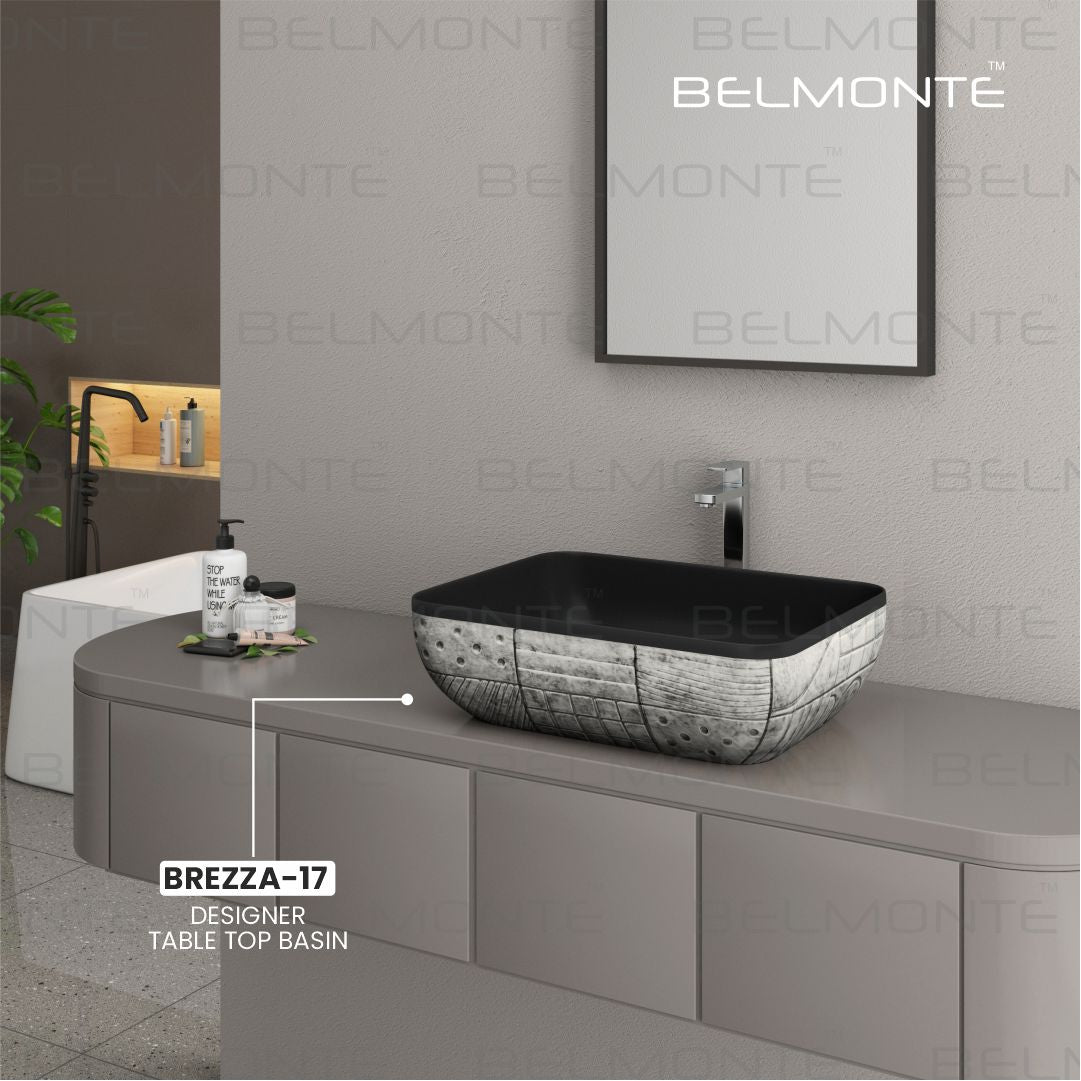 Designer Counter Top Basin (Brezza TT MN17)