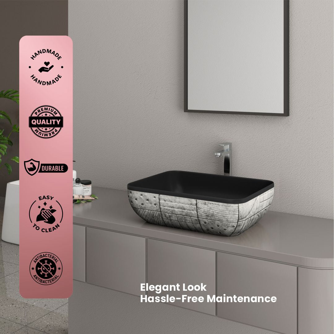 Designer Counter Top Basin (Brezza TT MN17)