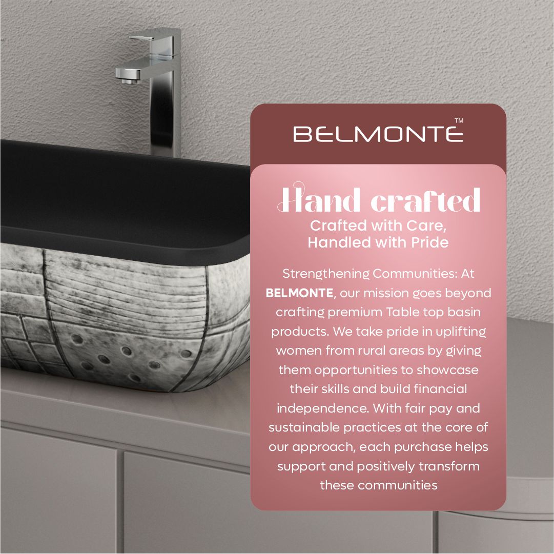 Designer Counter Top Basin (Brezza TT MN17)