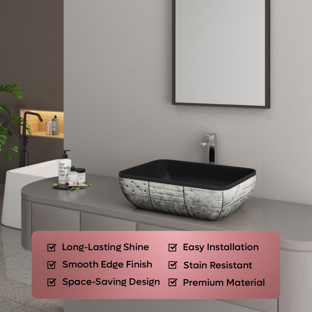 Designer Counter Top Basin (Brezza TT MN17)