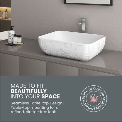 Designer Counter Top Basin (Brezza TT MN18)