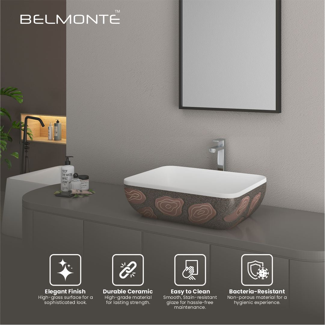 Designer Counter Top Basin (Brezza TT MN02)