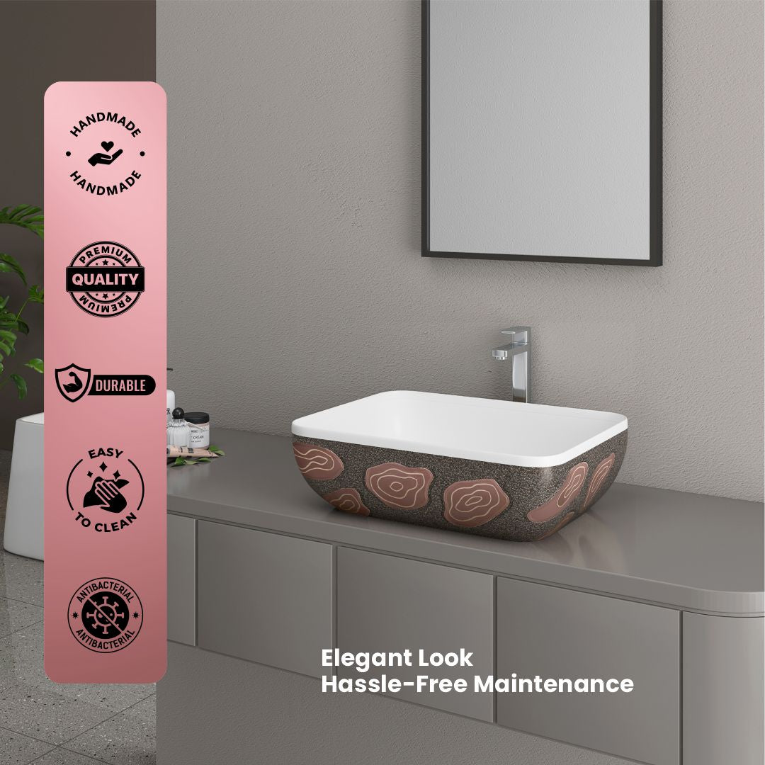 Designer Counter Top Basin (Brezza TT MN02)