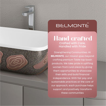 Designer Counter Top Basin (Brezza TT MN02)