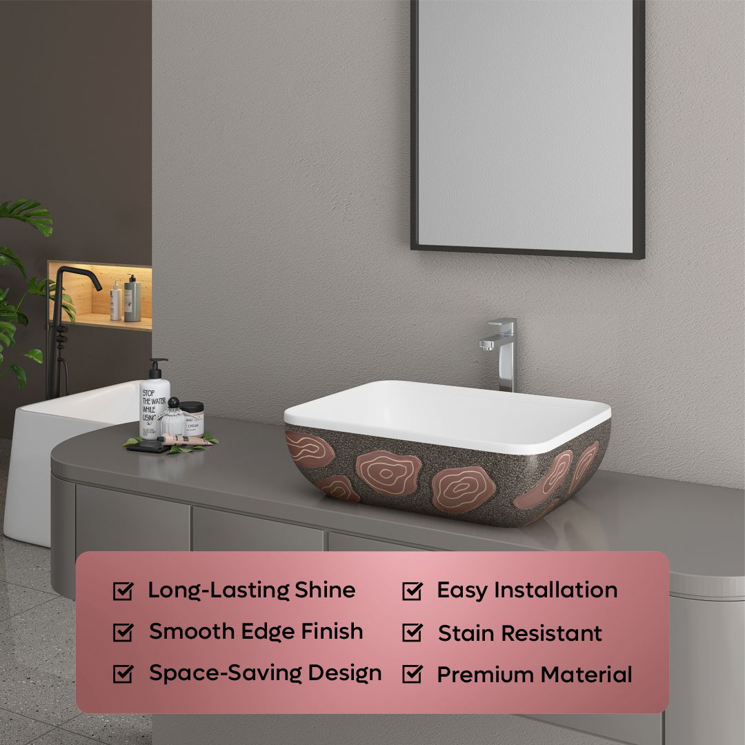 Designer Counter Top Basin (Brezza TT MN02)