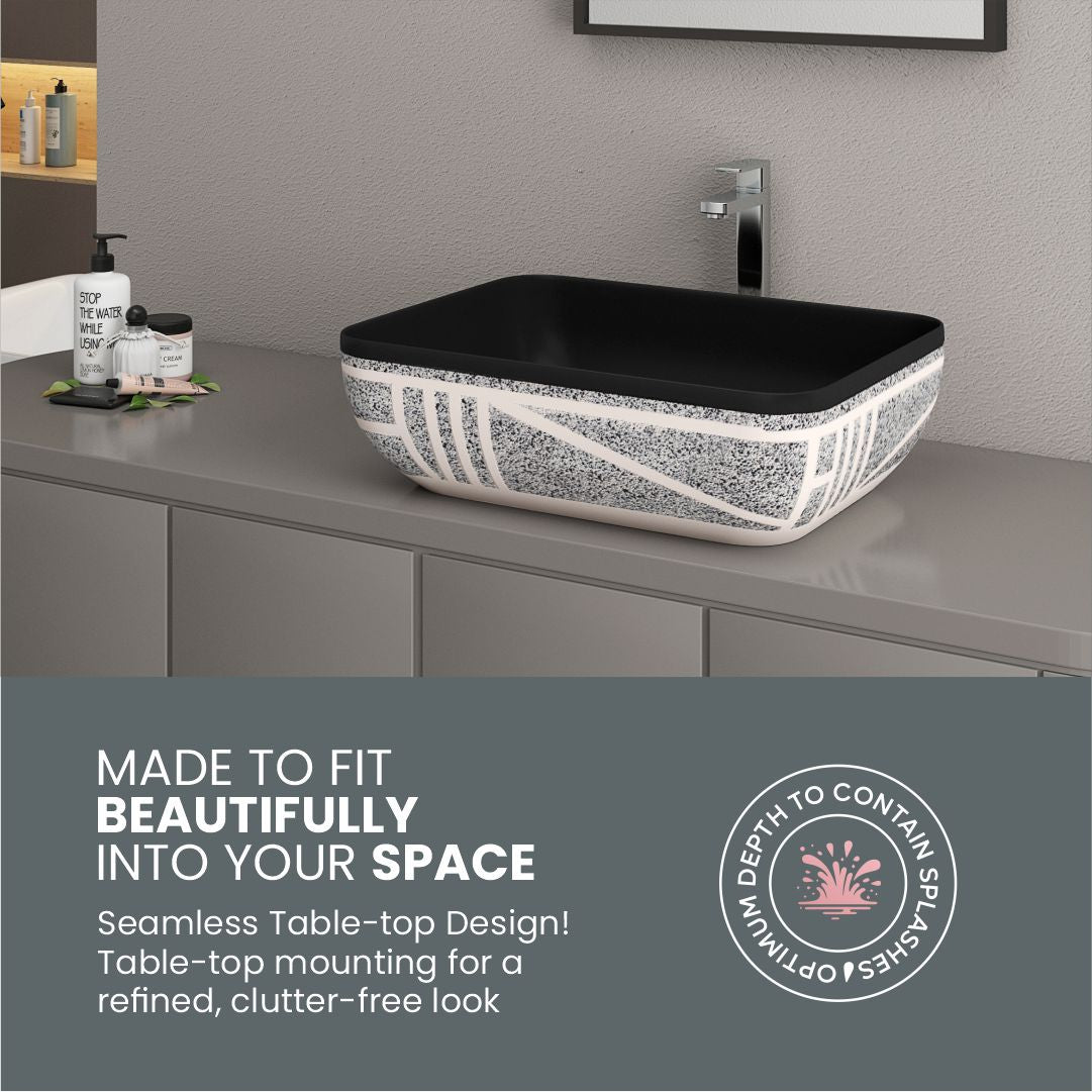 Designer Counter Top Basin (Brezza TT MN20)