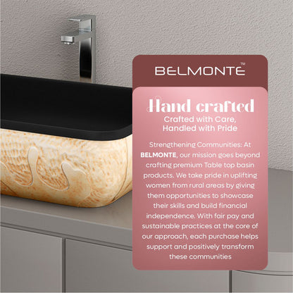 Designer Counter Top Basin (Brezza TT MN23)