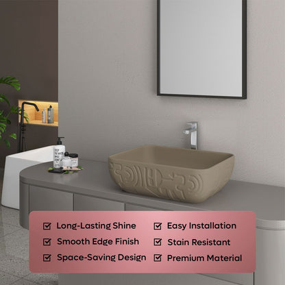 Designer Counter Top Basin (Brezza TT MN24)
