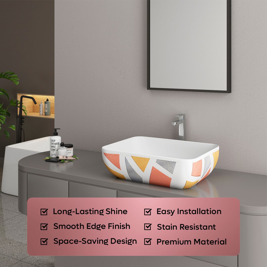 Designer Counter Top Basin (Brezza TT MN26)