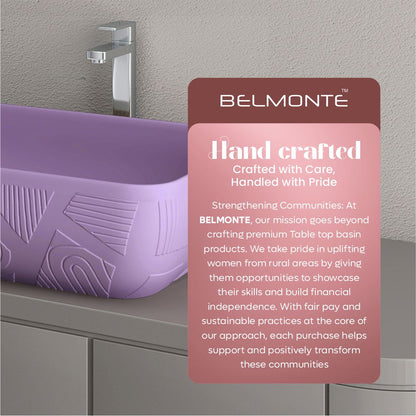 Designer Counter Top Basin (Brezza TT MN29)