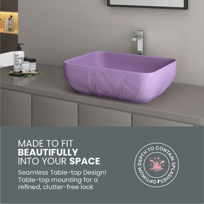 Designer Counter Top Basin (Brezza TT MN29)