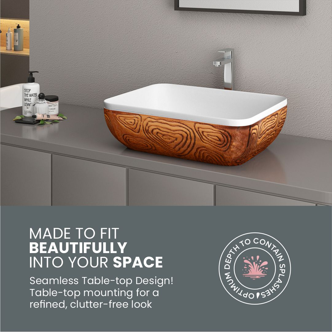 Designer Counter Top Basin (Brezza TT MN30)