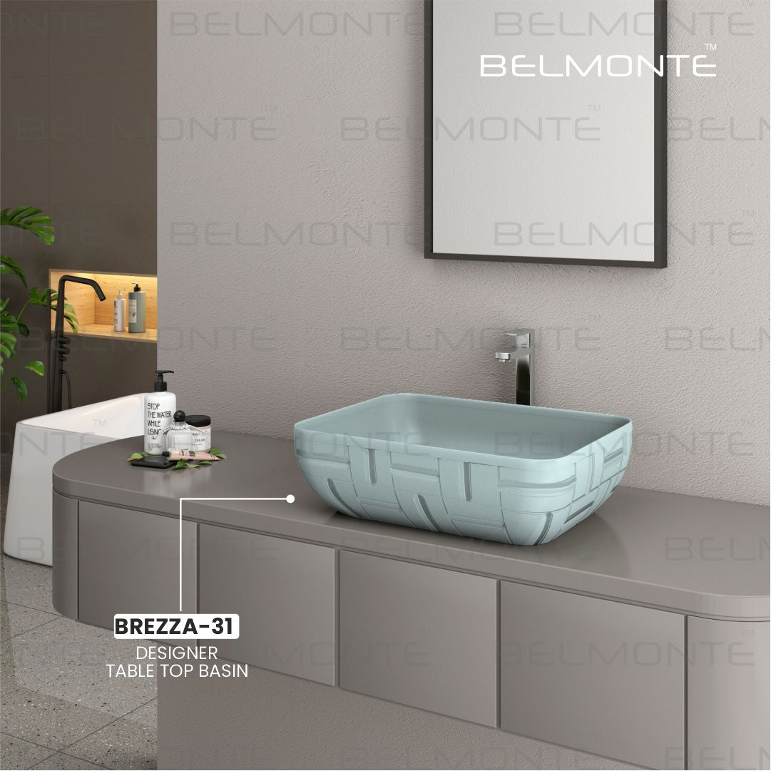 Designer Counter Top Basin (Brezza TT MN31)
