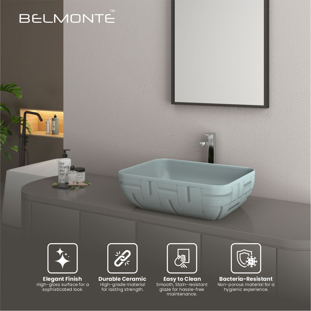 Designer Counter Top Basin (Brezza TT MN31)