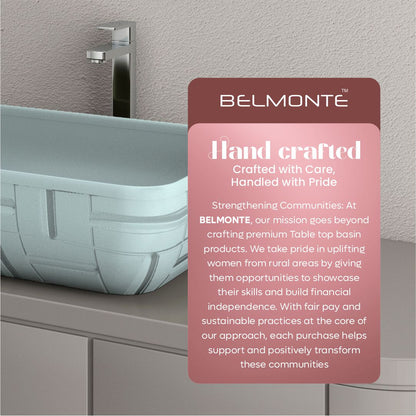 Designer Counter Top Basin (Brezza TT MN31)