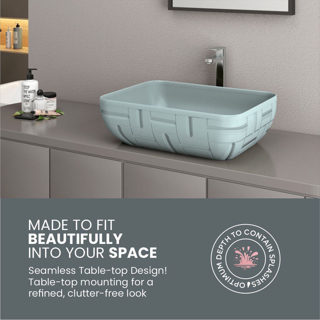 Designer Counter Top Basin (Brezza TT MN31)