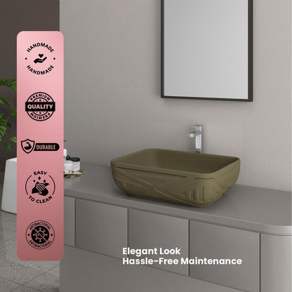 Designer Counter Top Basin (Brezza TT MN33)