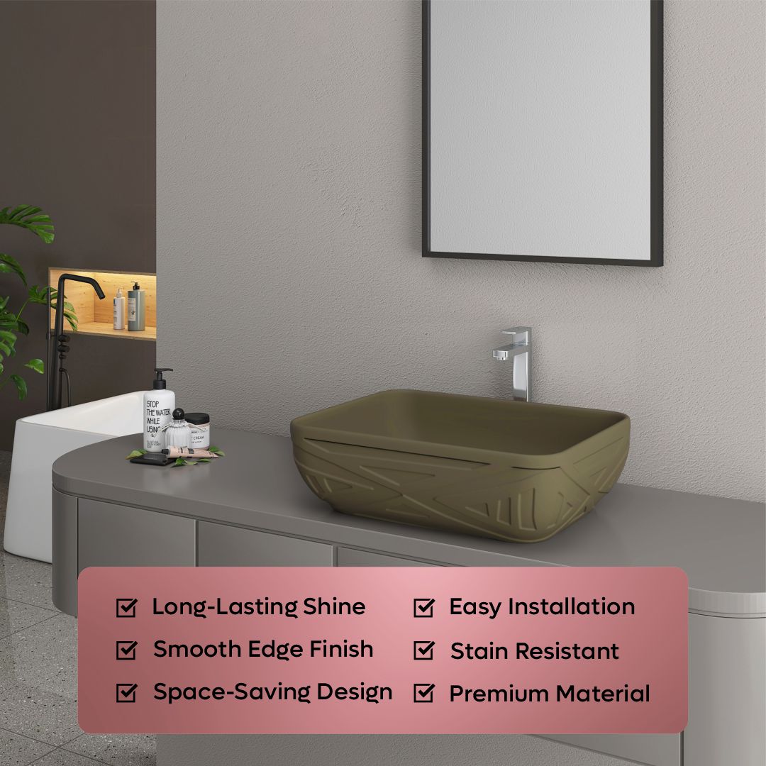 Designer Counter Top Basin (Brezza TT MN33)