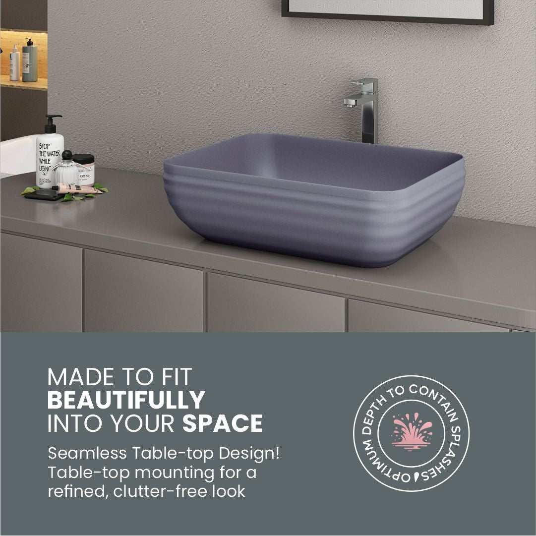 Designer Counter Top Basin (Brezza TT MN35)