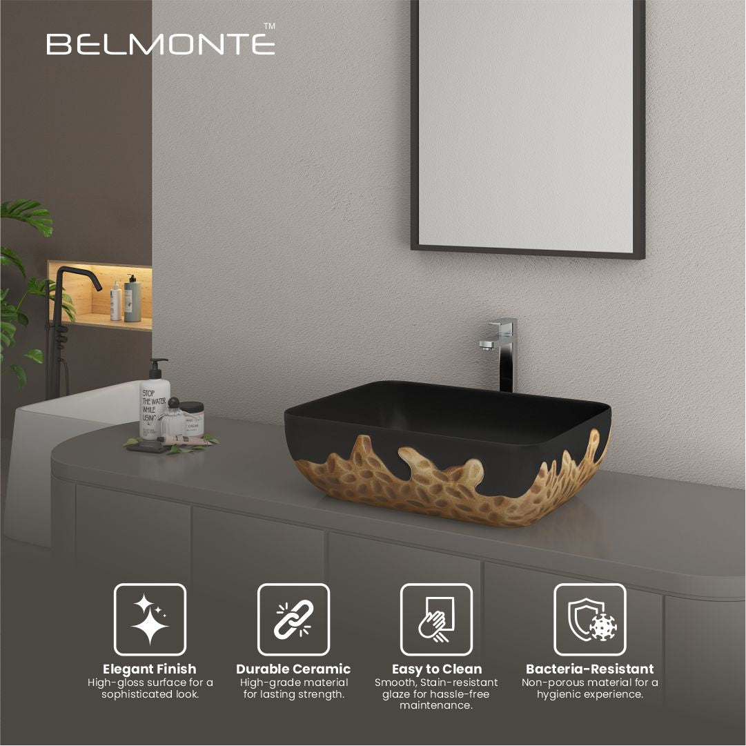 Designer Counter Top Basin (Brezza TT MN37)